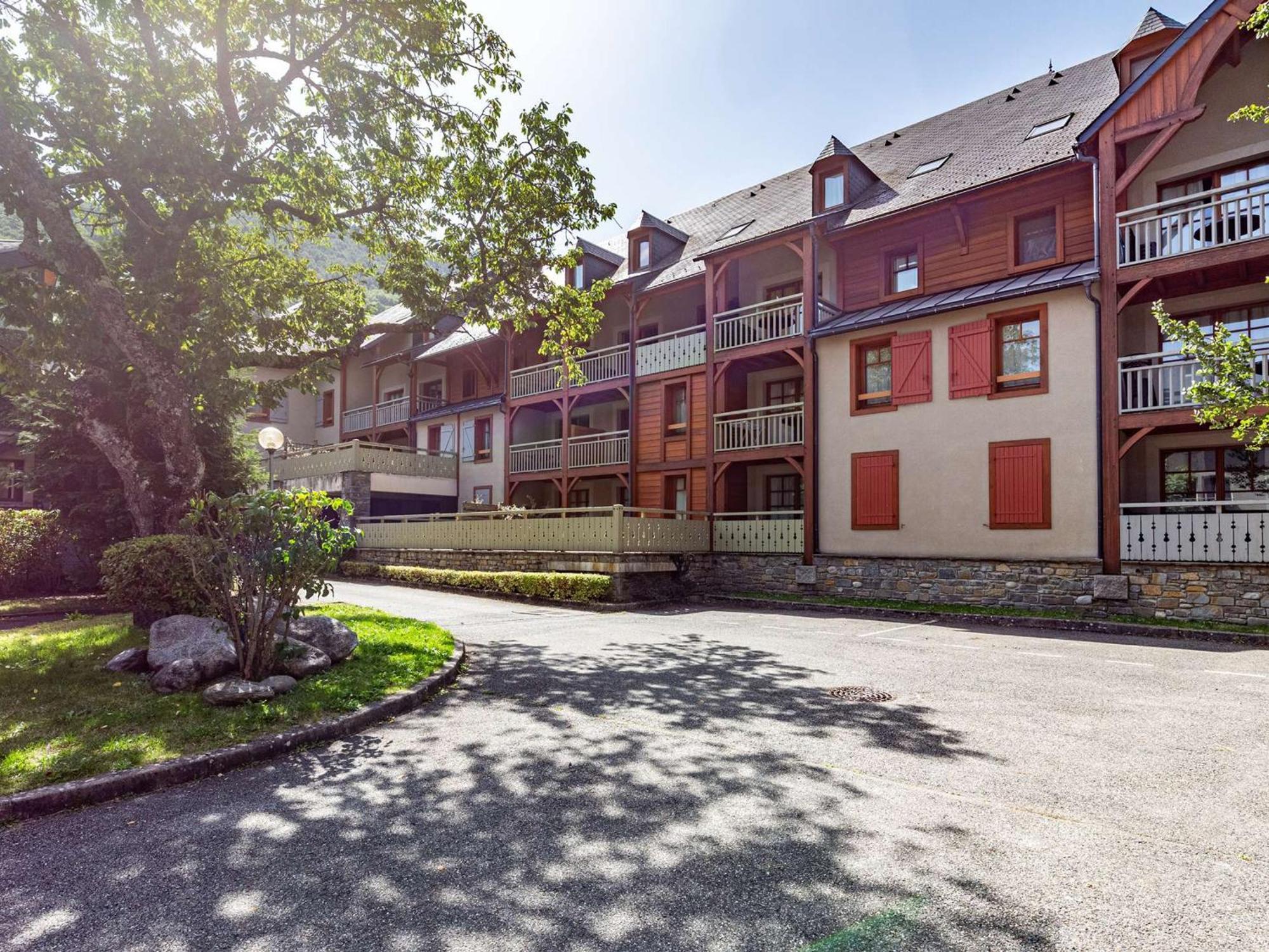 Appartement 10 Pers Avec Piscine, Sauna Et Parking En Centre-Ville De Saint-Lary-Soulan - Fr-1-296-394 외부 사진